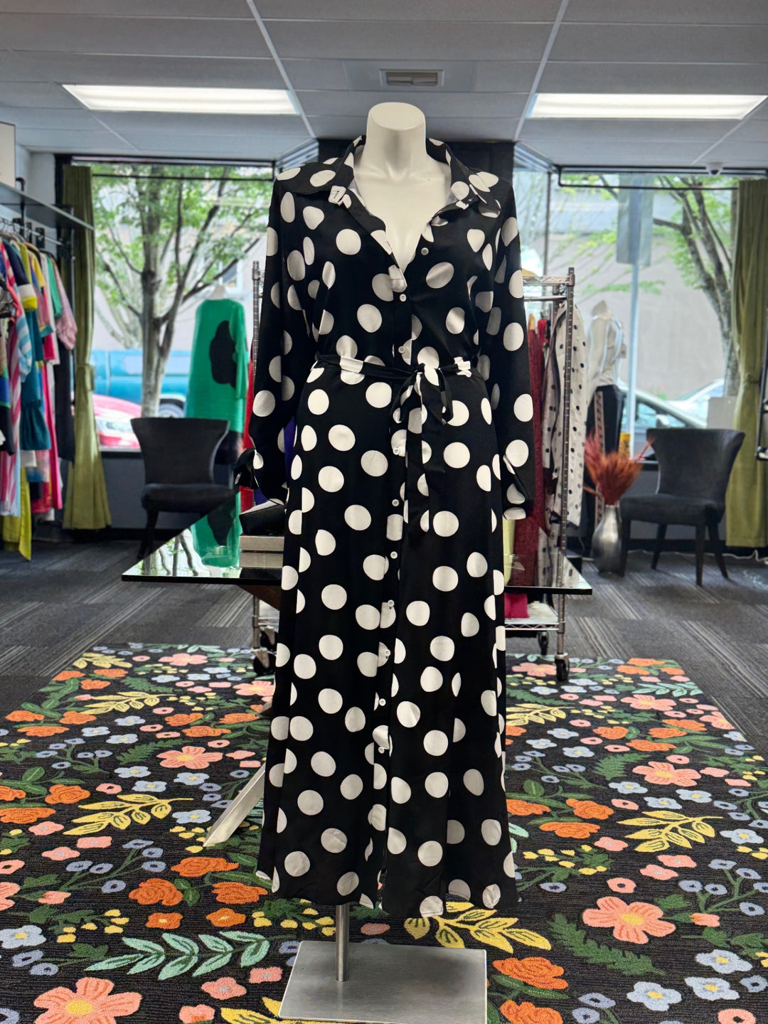 Gumbo Lux Couture Women's Dress 5X Black and White