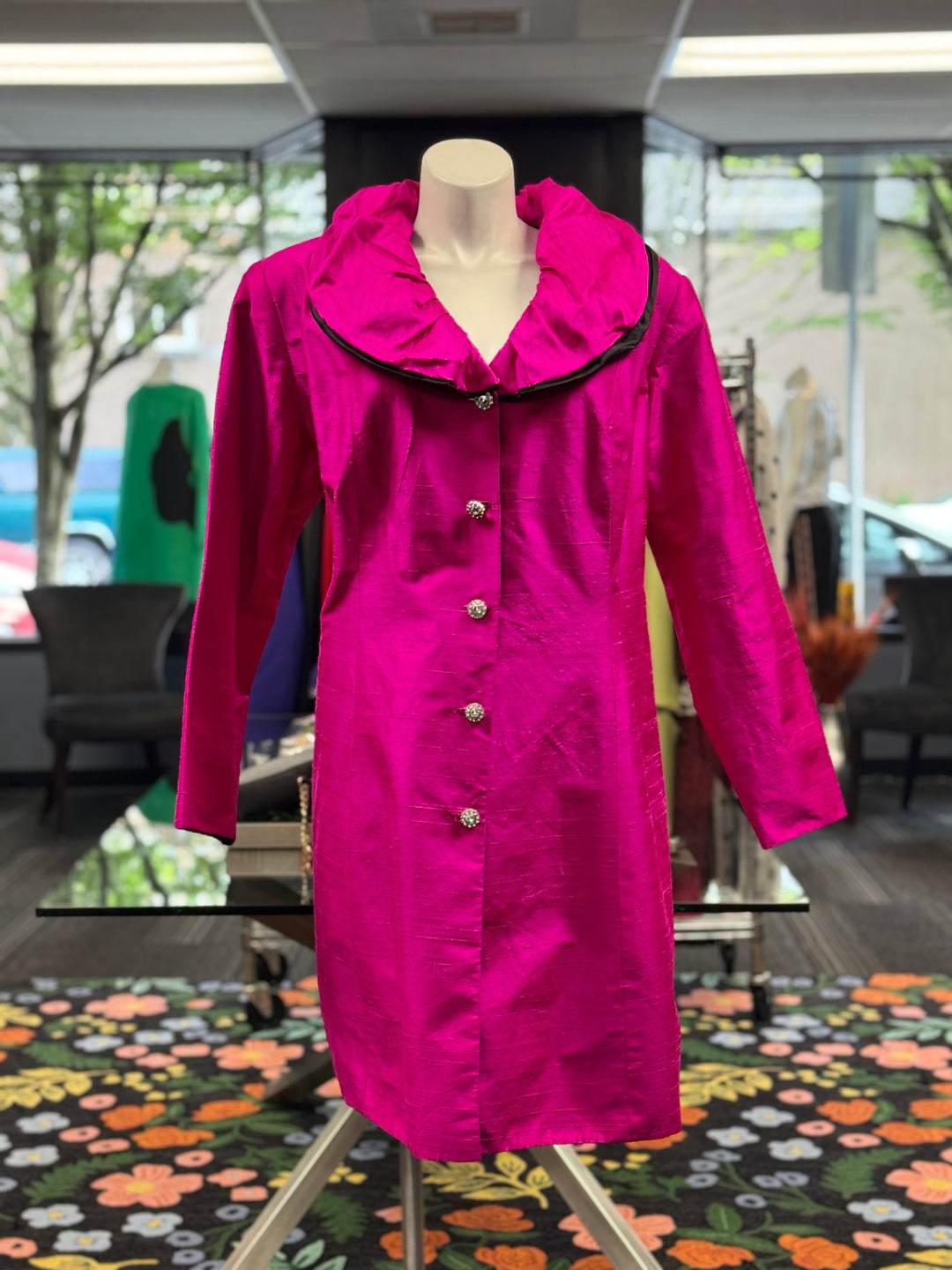 Gumbo Luxury Couture Women's Coat 4X Pink