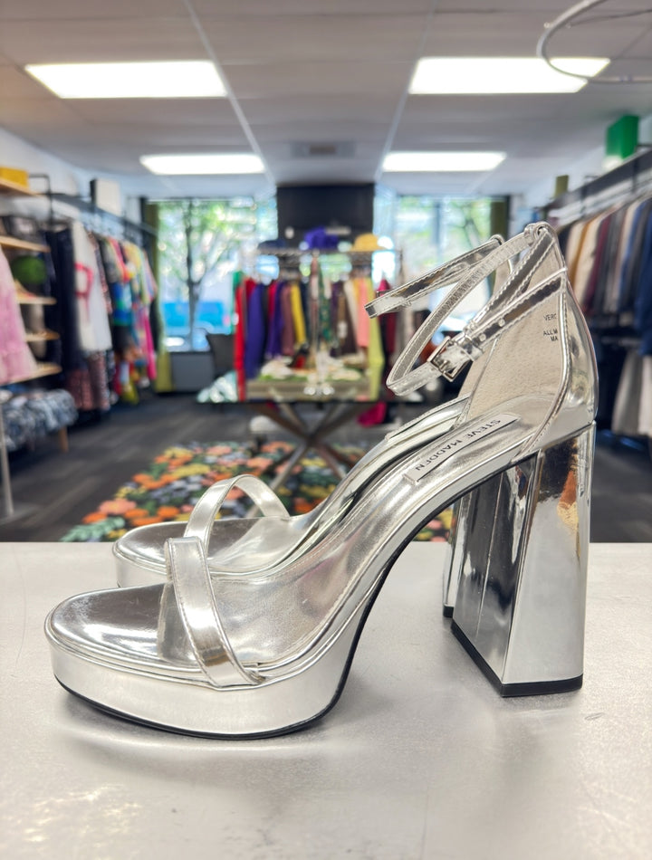 Steve Madden Women Shoes Silver