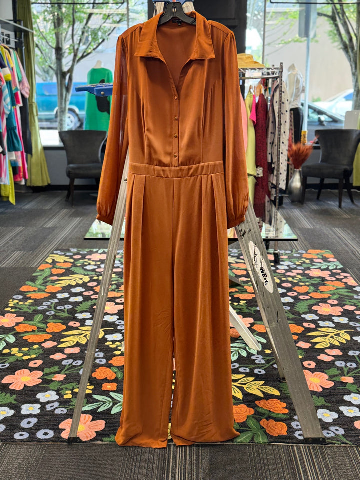 Fashion Nova Women's Jumper 2X Orange