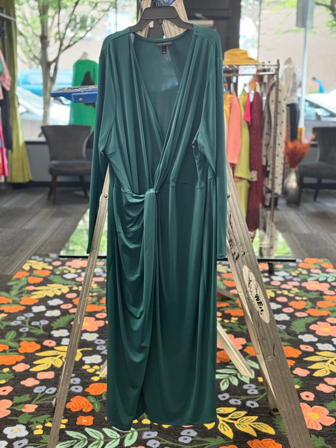 Lane Bryant Women's Dress 22/24 Teal