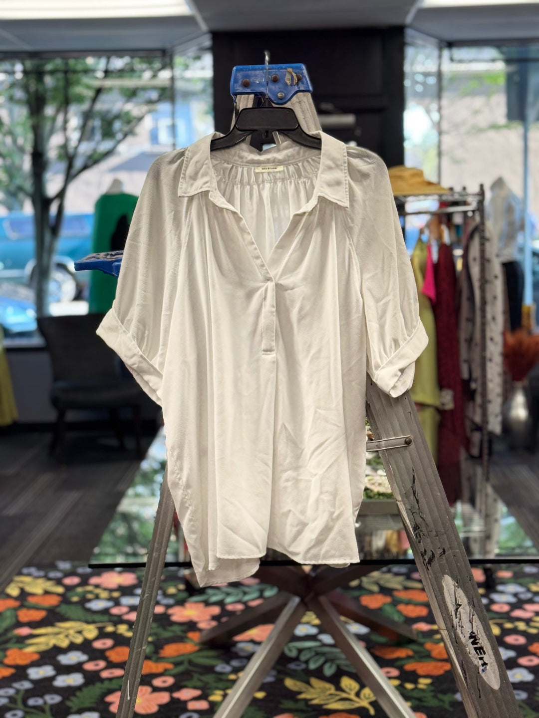 Max Studio Women's Shirt 1XL White