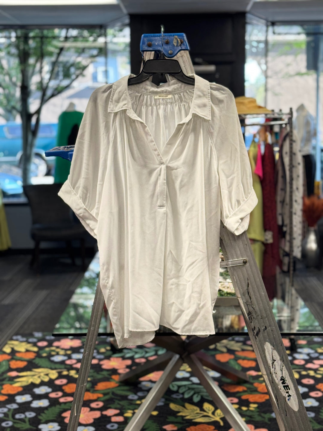 Max Studio Women's Shirt 1XL White
