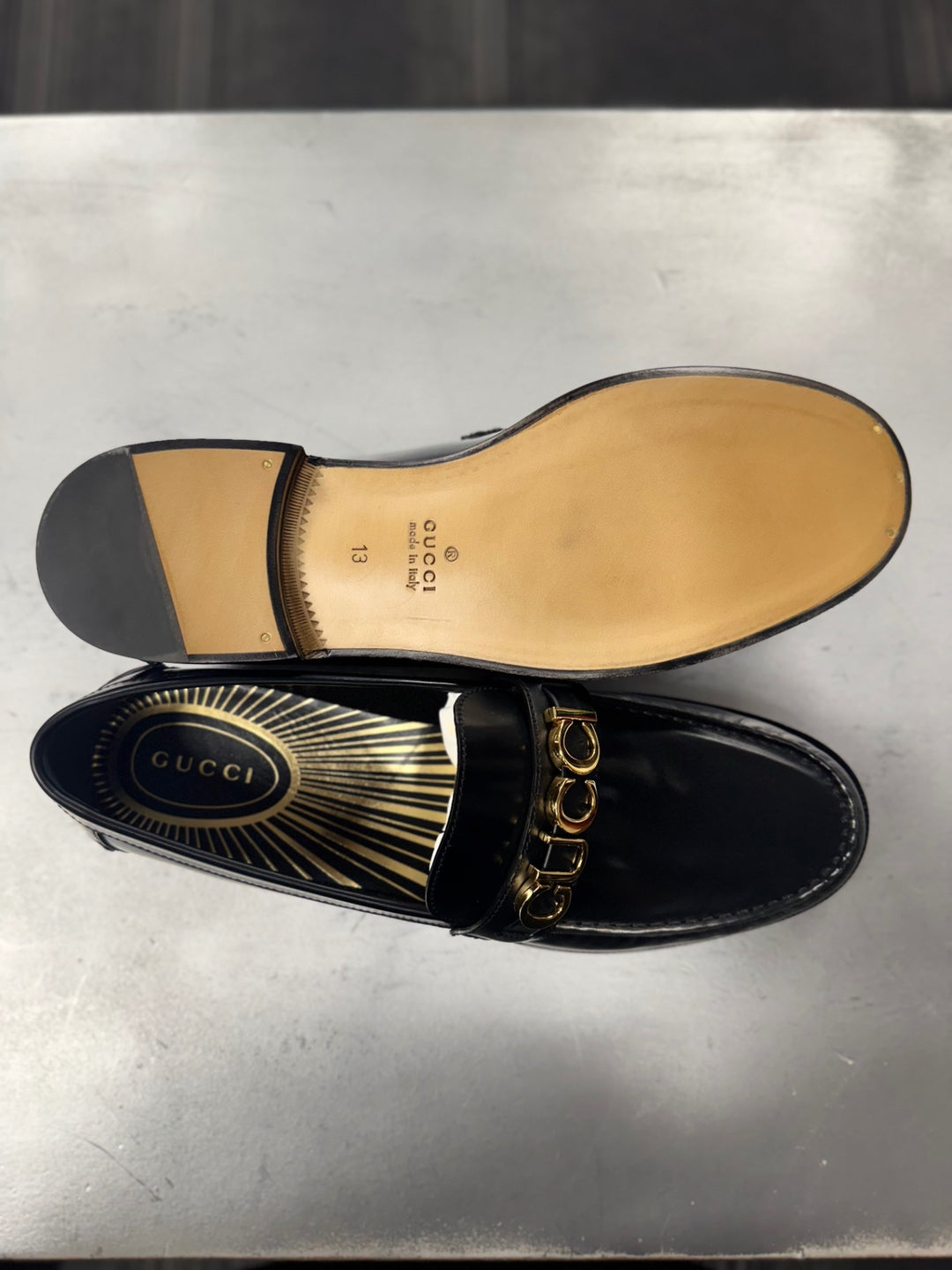 Gucci Dress Shoe 13 Black