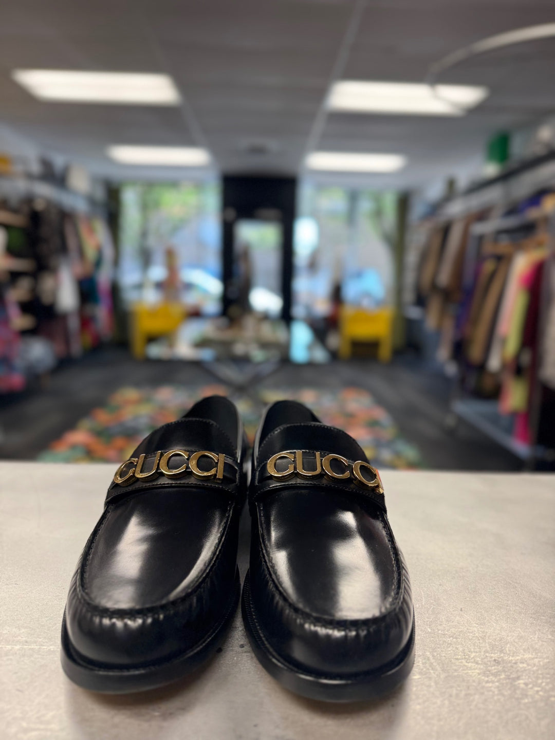 Gucci Dress Shoe 13 Black