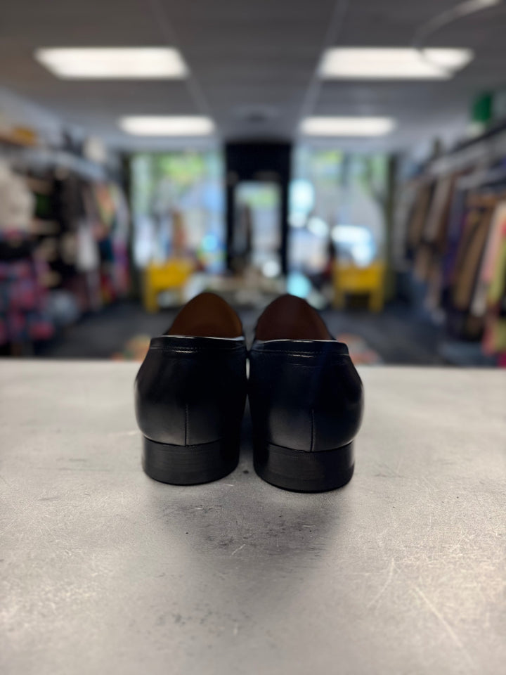 Gucci Men's Shoes 13 Black Leather