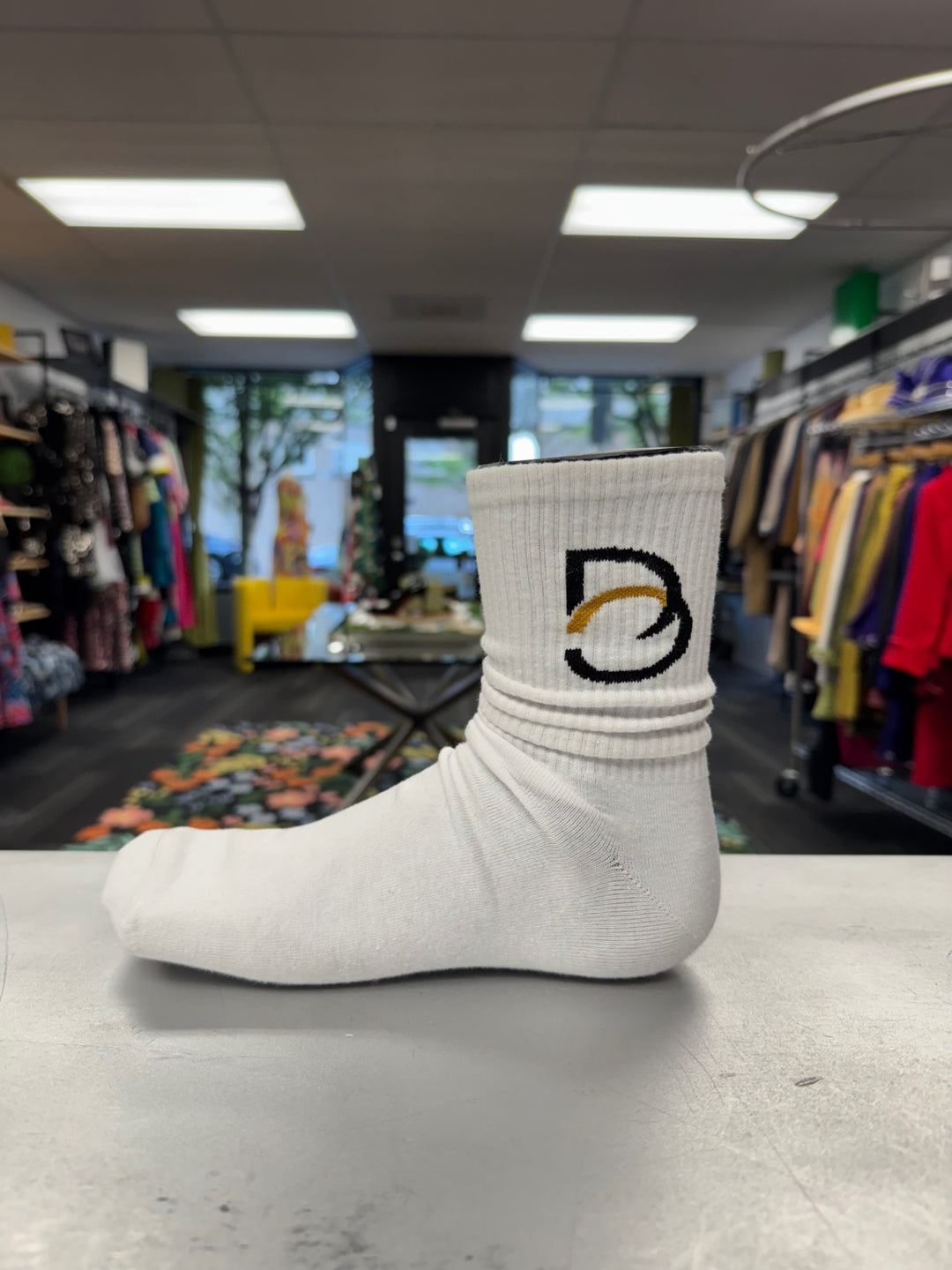 Douglas O'Dell Collection Socks White