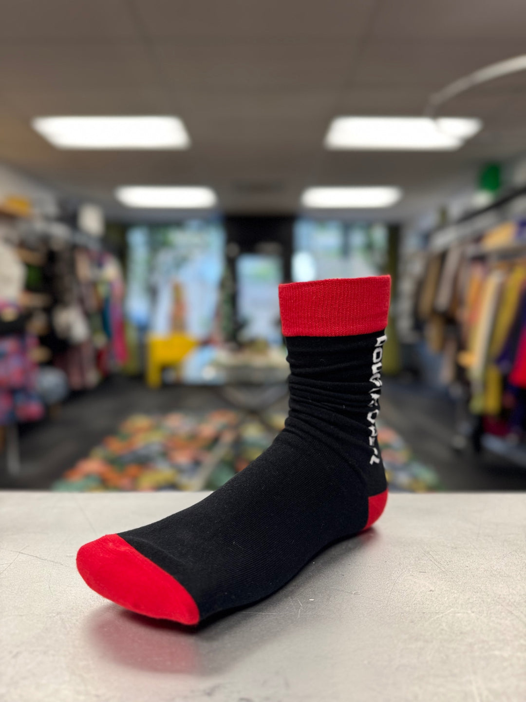 Douglas O'Dell Collection Socks Black & Red