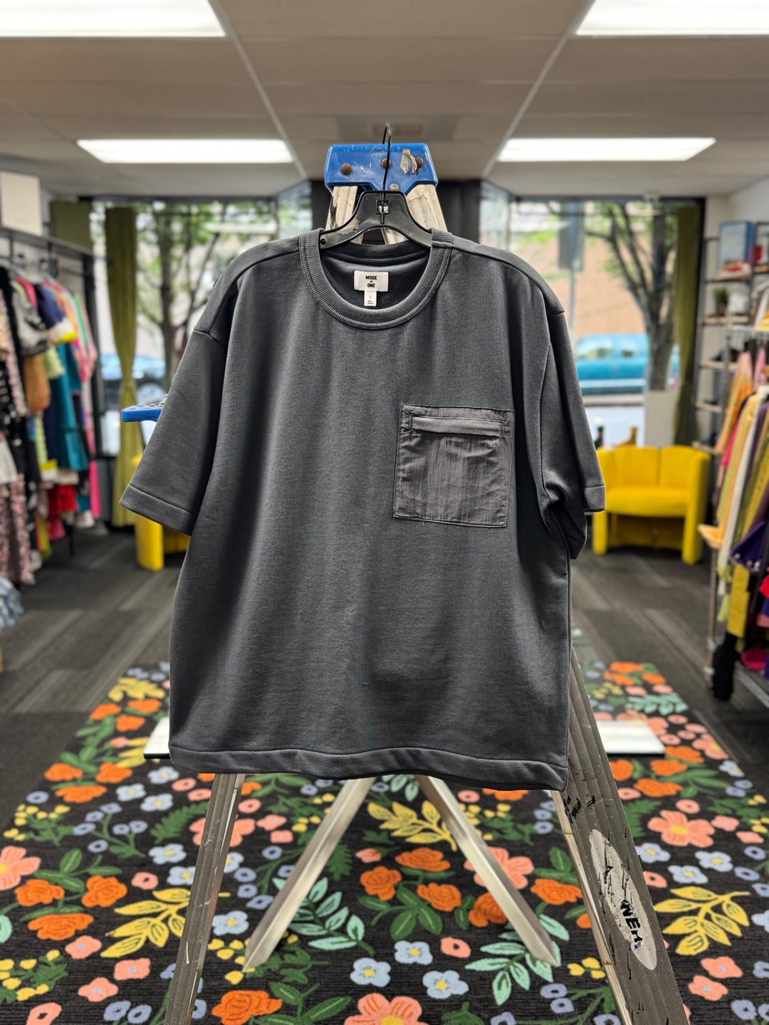 Mode of One Men’s Top LG Gray