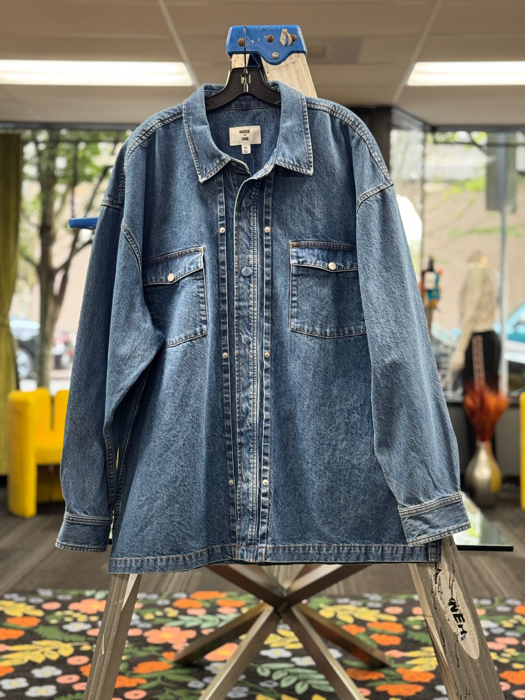 Mode One Men Shirt XXL Blue