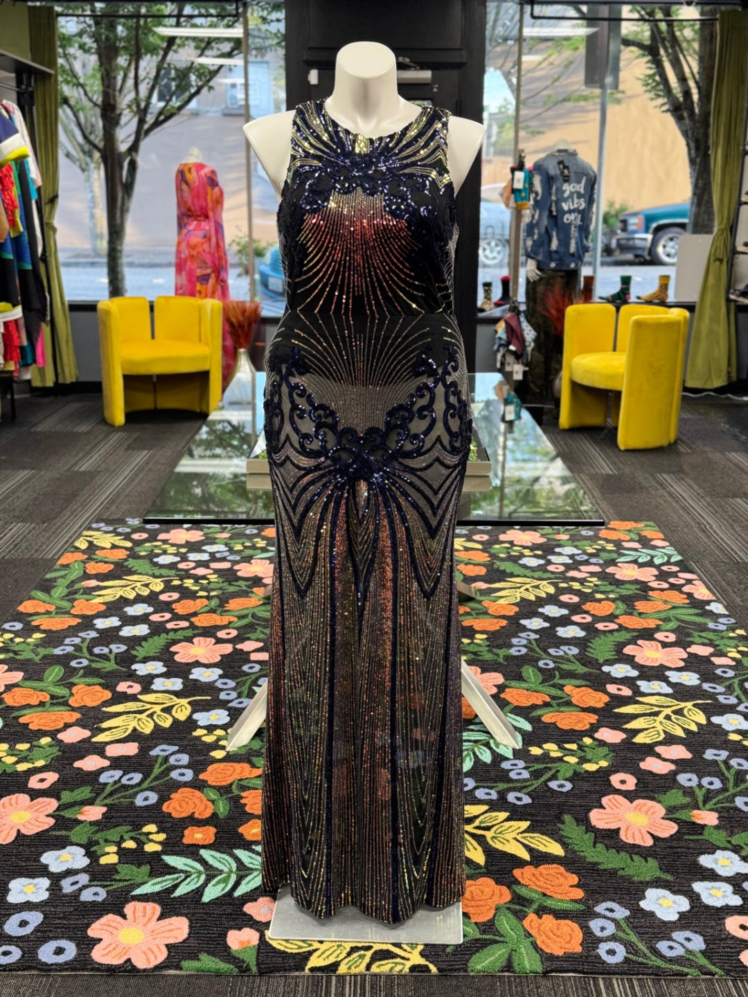 Fashion Nova Women's Dress 2X Multicolor