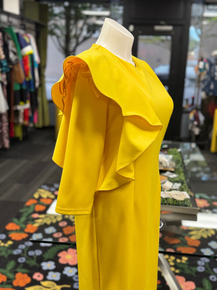 Eien Women's Dress 3XL Yellow