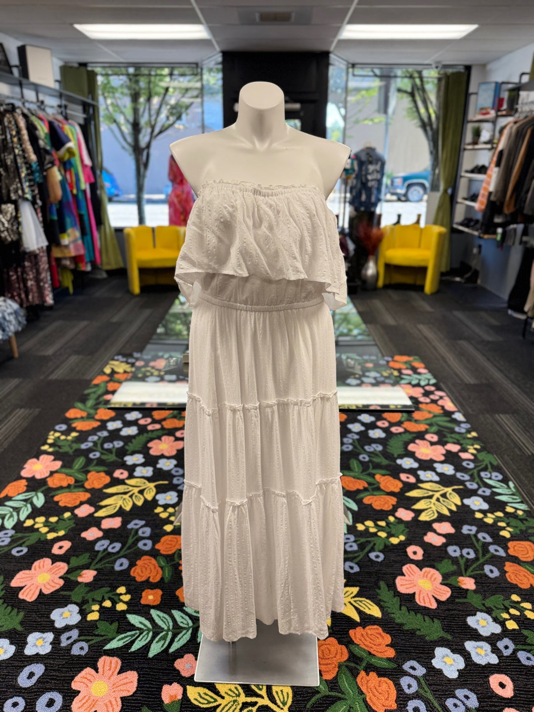 Lane Bryant Women's Dress 14/16 Cream