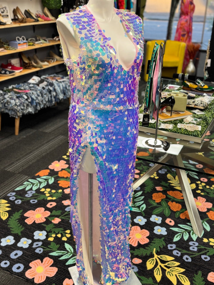 Loragal Women's Dress 2XL Multicolor