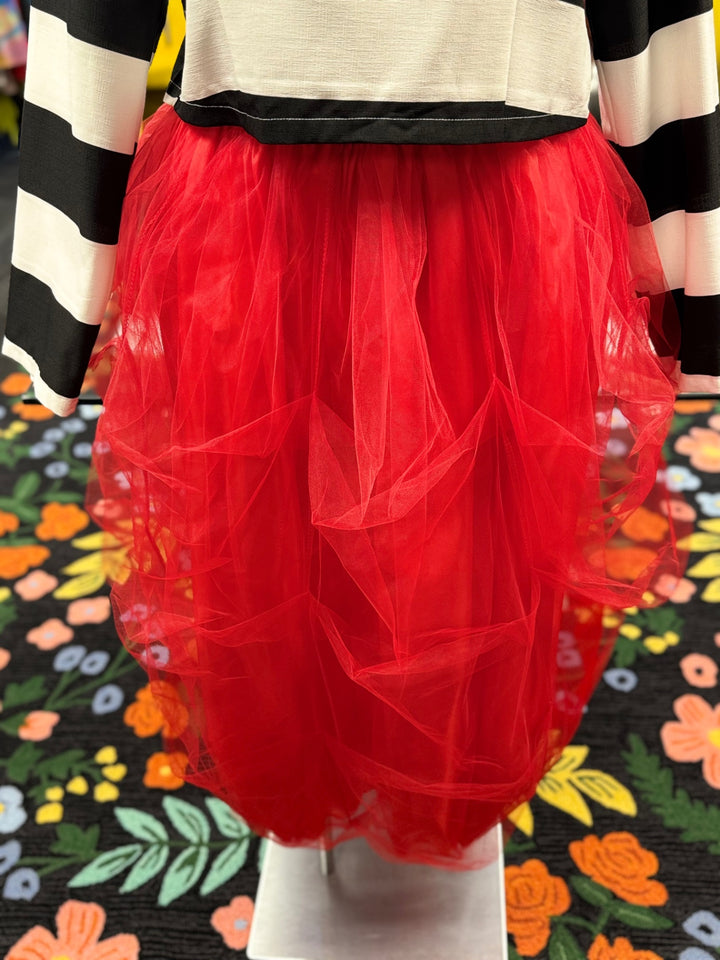 Gumbo Luxury Women's Top & Skirt 2X Red