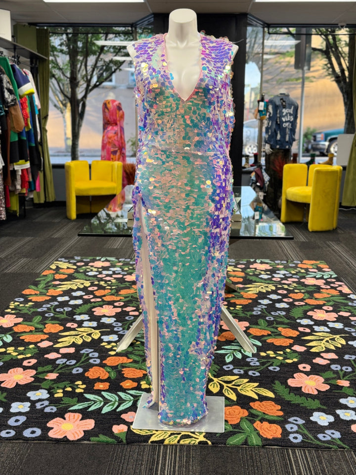 Loragal Women's Dress 2XL Multicolor