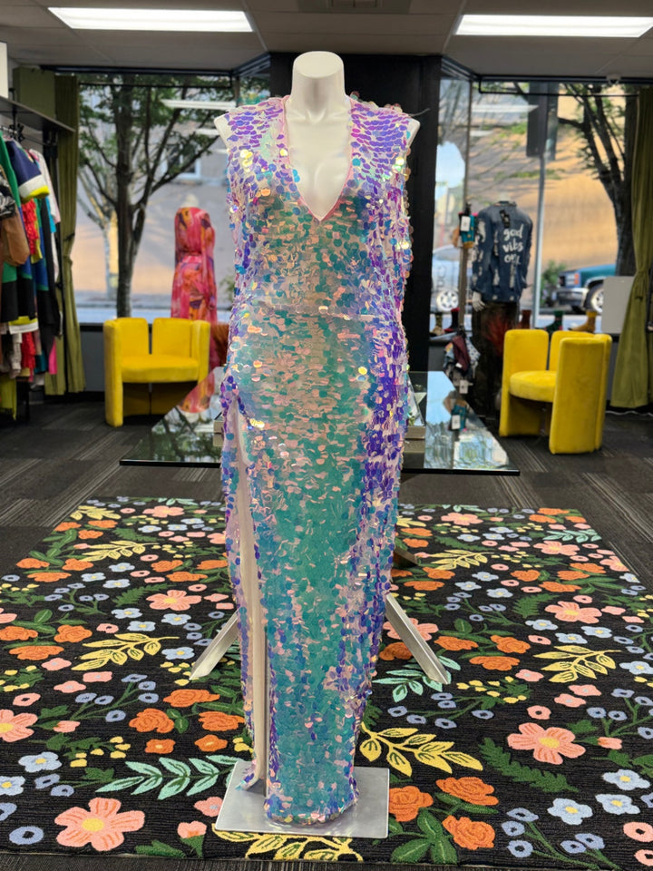 Loragal Women's Dress 2XL Multicolor