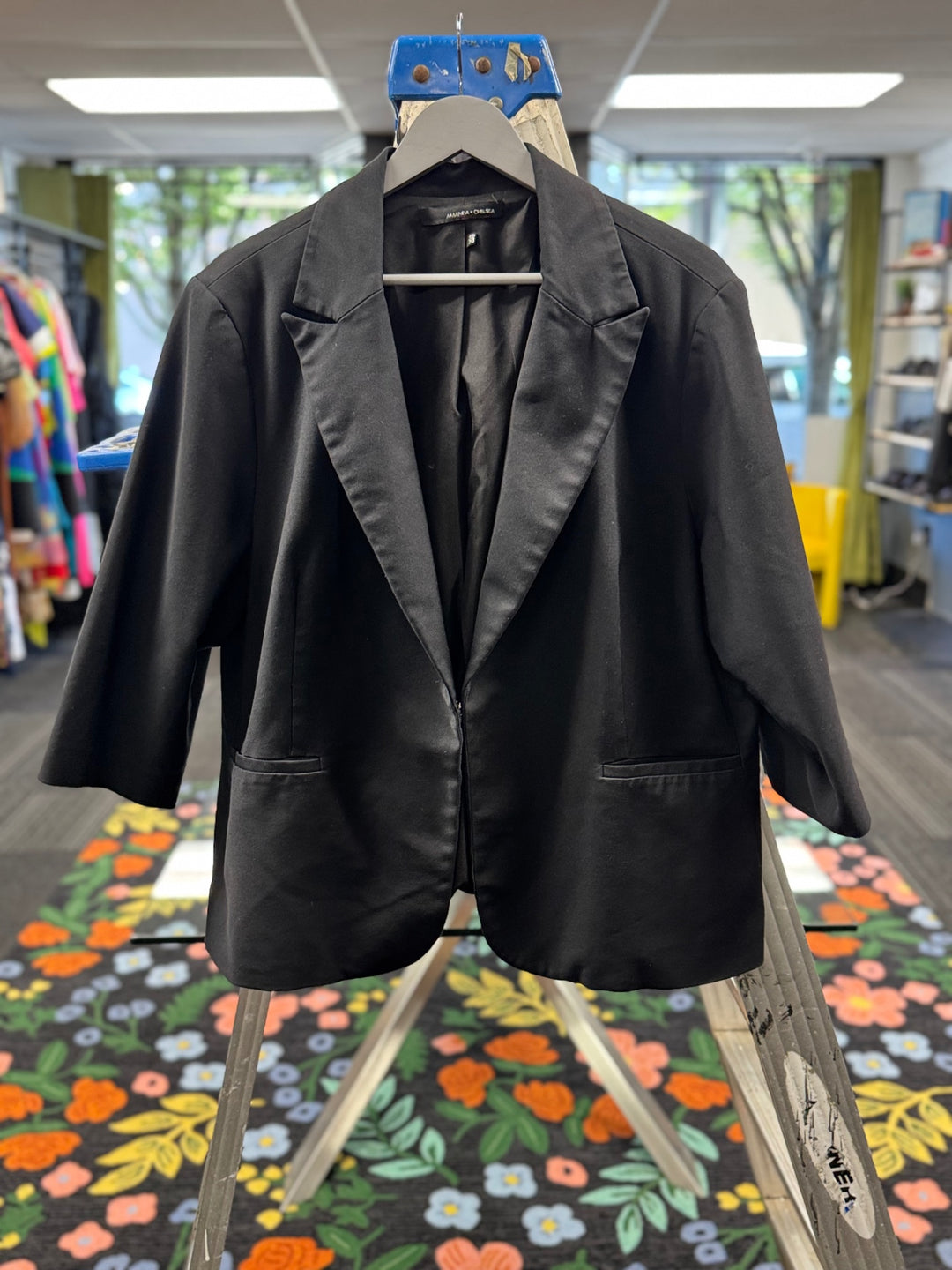 MANGO-OSLISA Men's Blazer Seperate 20W Black