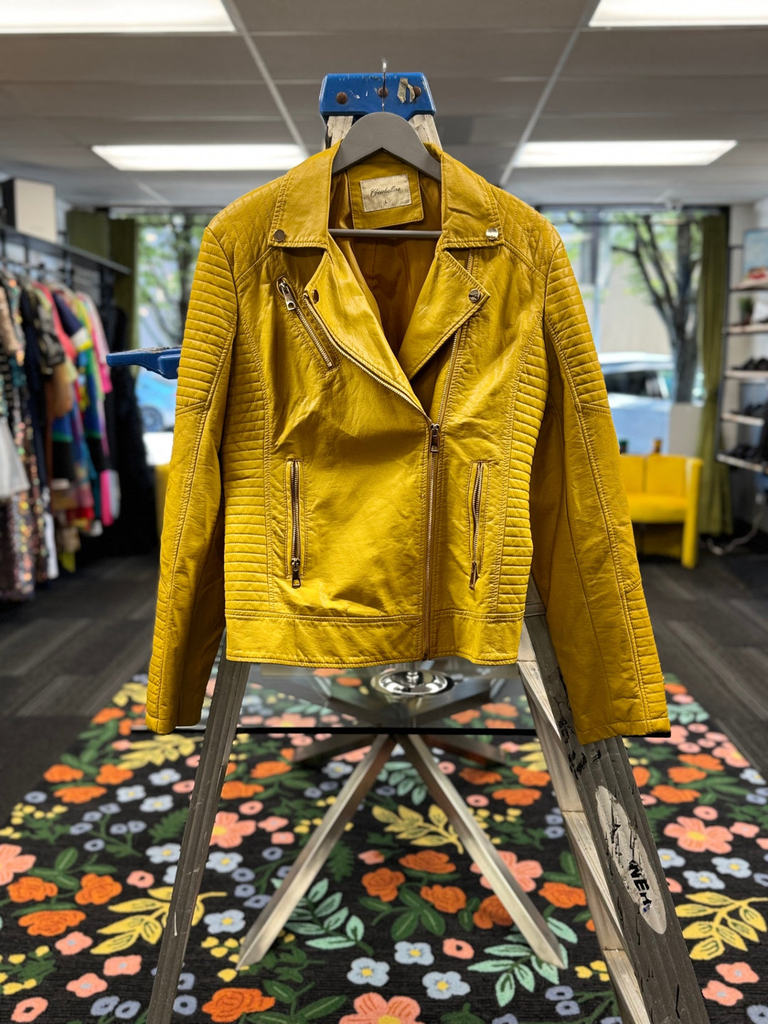 Geschallino Women's Coat LG Yellow
