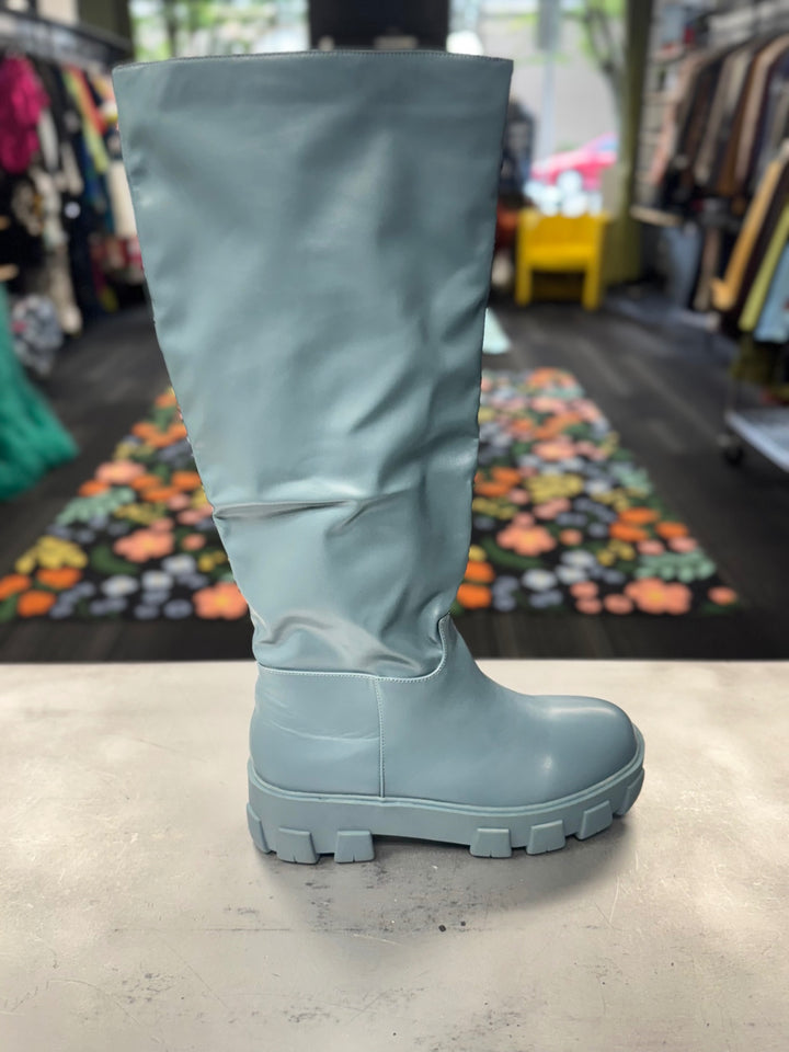 F.N. Women Boots ~ 10 Light Blue