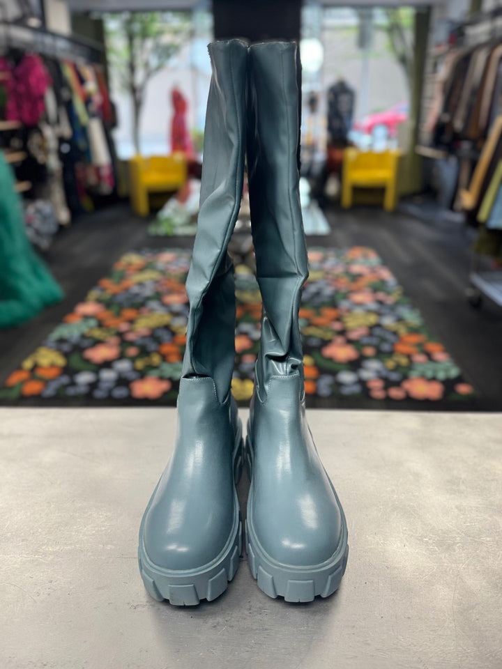 F.N. Women Boots ~ 10 Light Blue