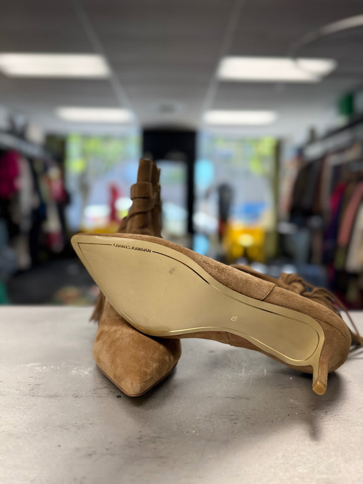Charles Jourdan Women’s Boots 10 Beige