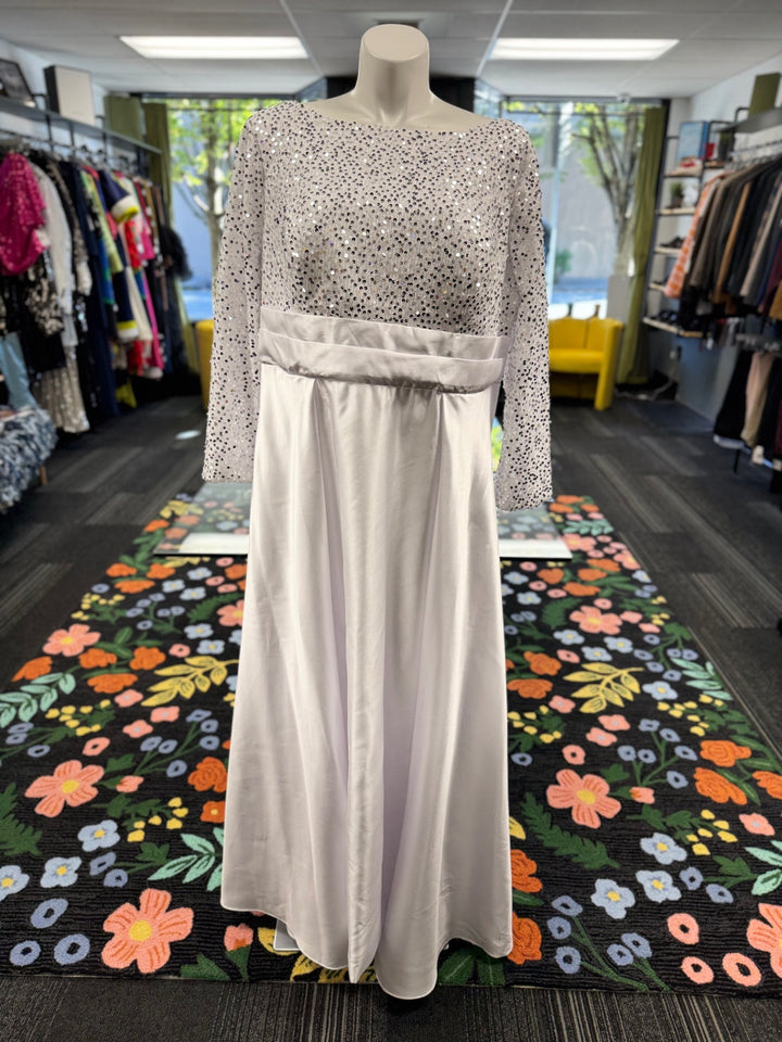 Gumbo Luxury Couture Women's Dress 3X White