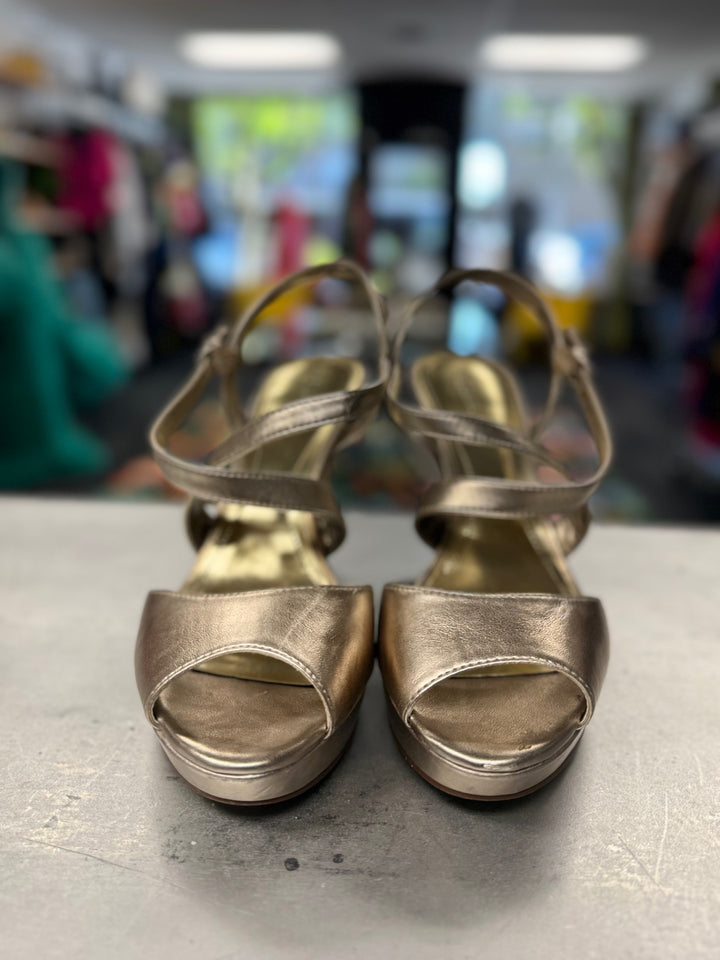 Style & Co. Women Shoes 9M Gold