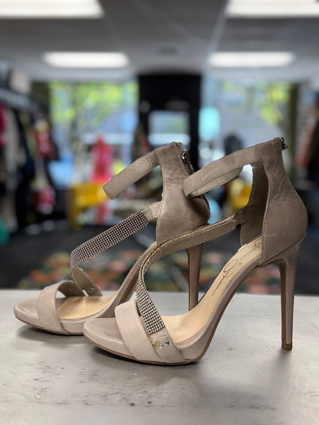 Jessica Simpson Women Shoes 9 Beige