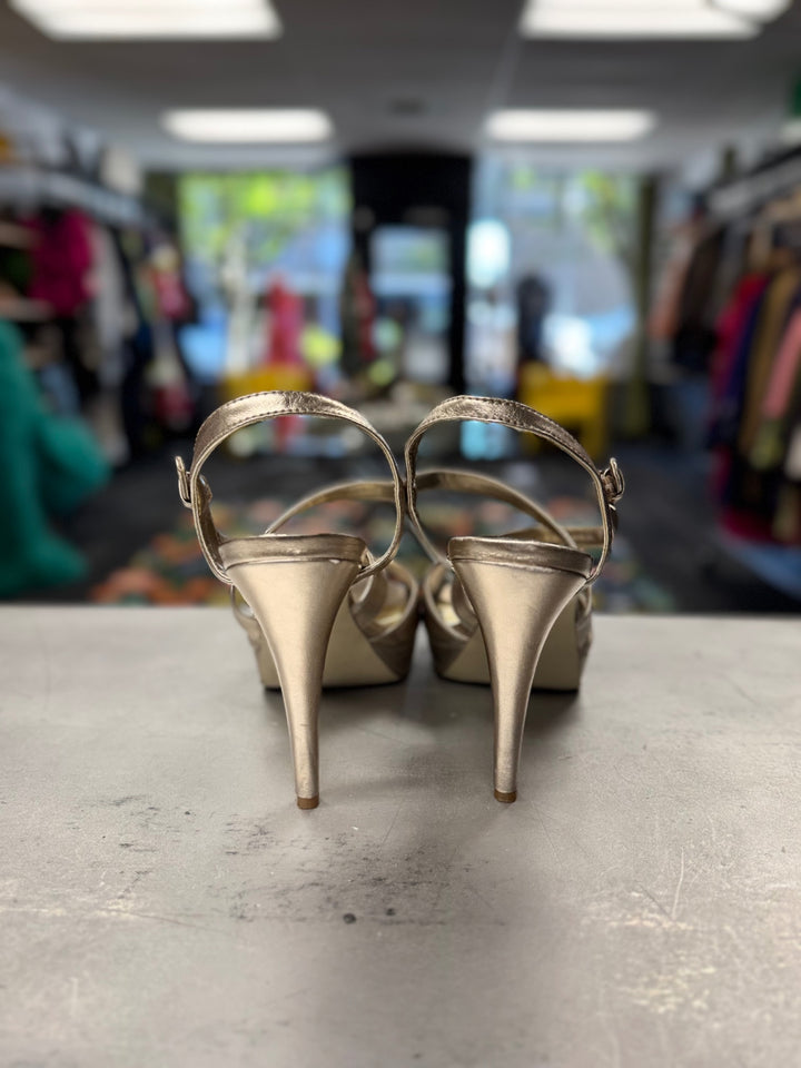 Style & Co. Women Shoes 9M Gold