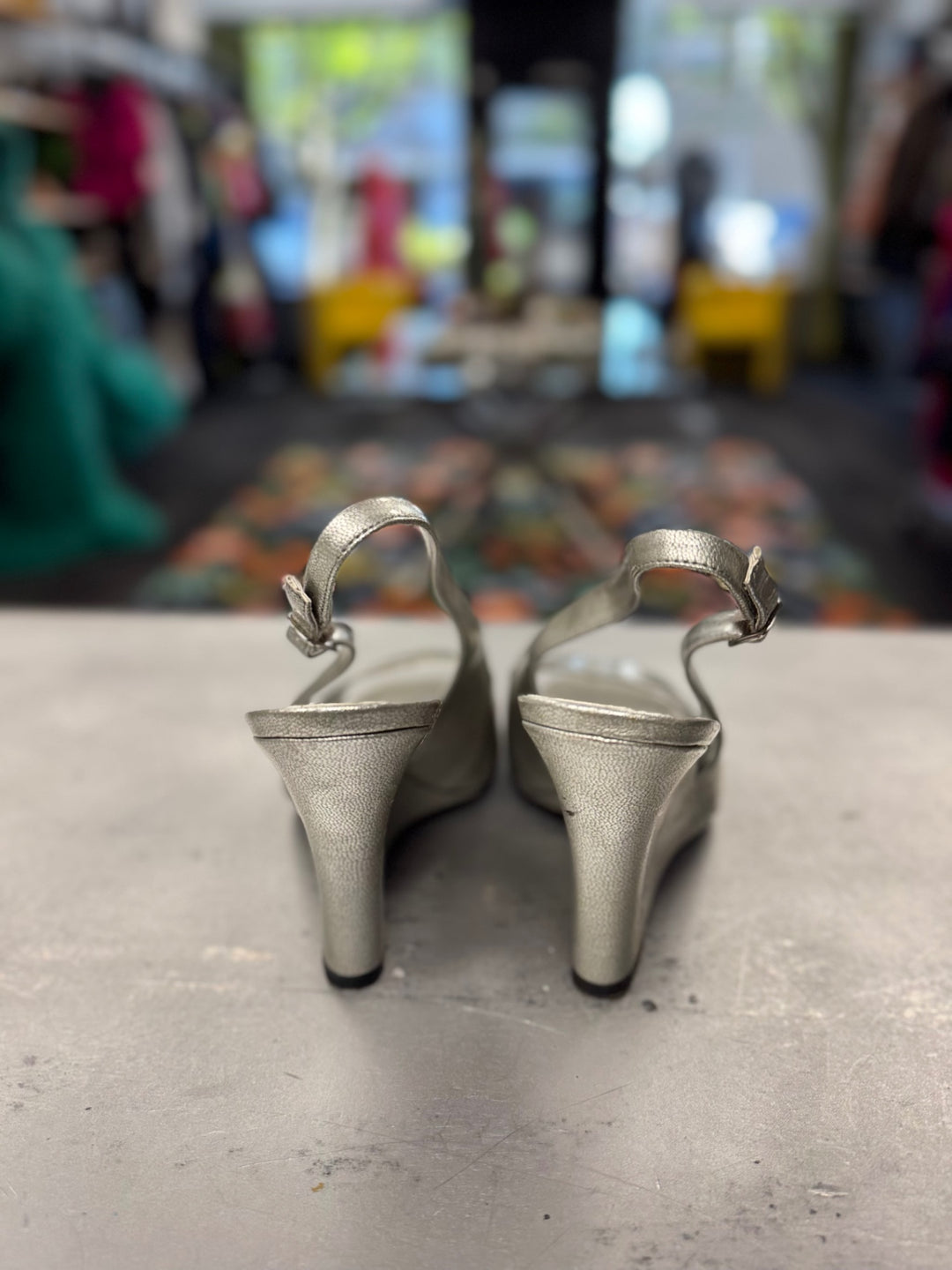 Style & Co. Women Shoes 8.5 Silver