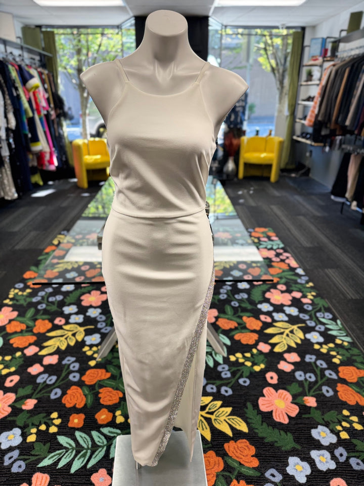 BCX Women's Dress SM Cream