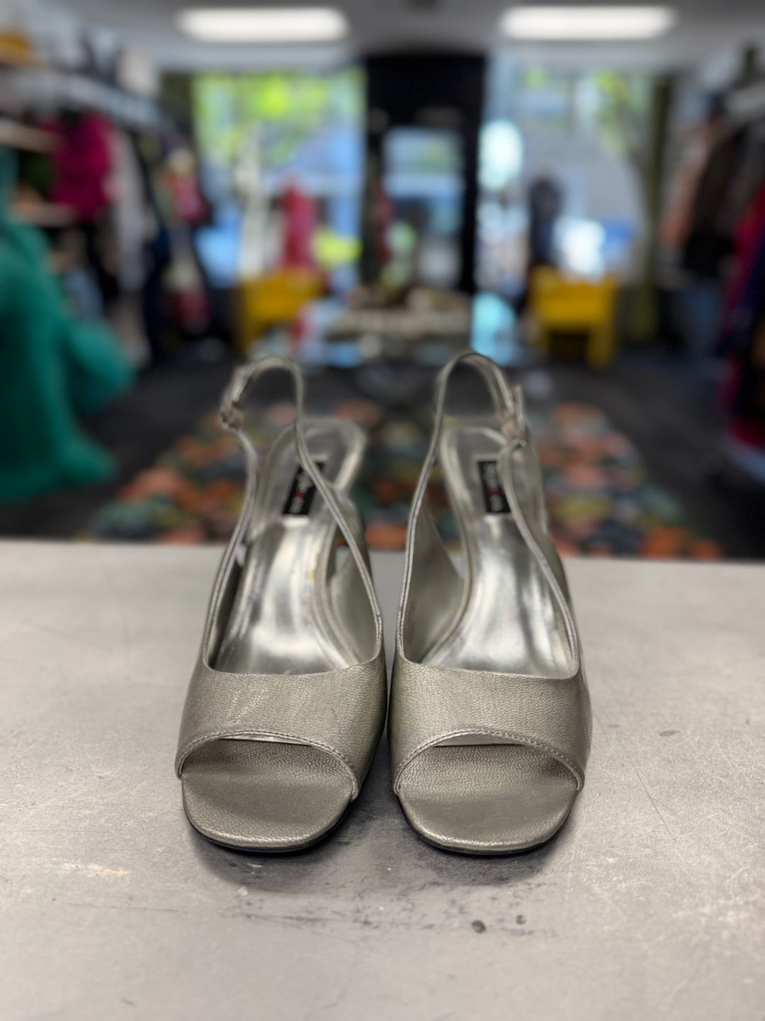 Style & Co. Women Shoes 8.5 Silver