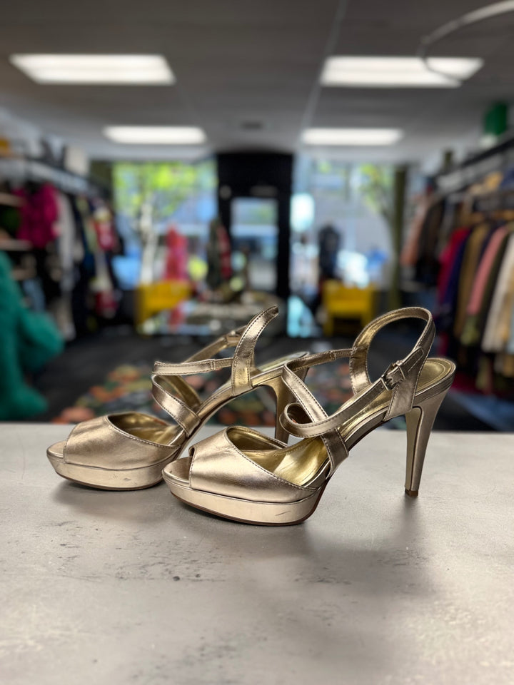 Style & Co. Women Shoes 9M Gold