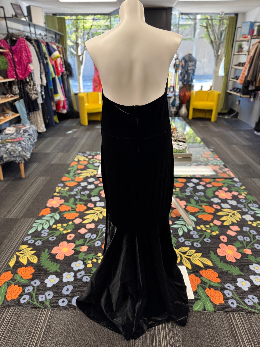 Gumbo Luxury Couture Women's Dress 2X Black