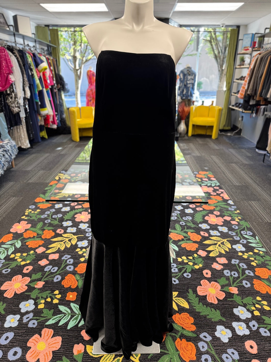 Gumbo Luxury Couture Women's Dress 2X Black