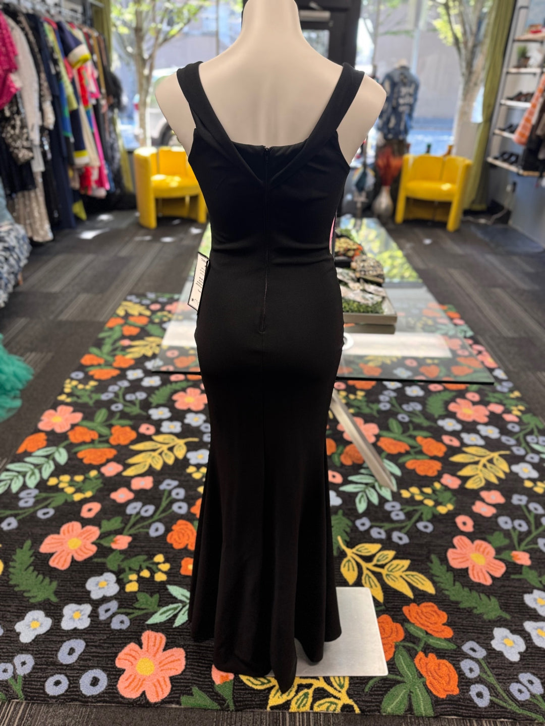 Gumbo Luxury Couture Women's Dress 7P Black