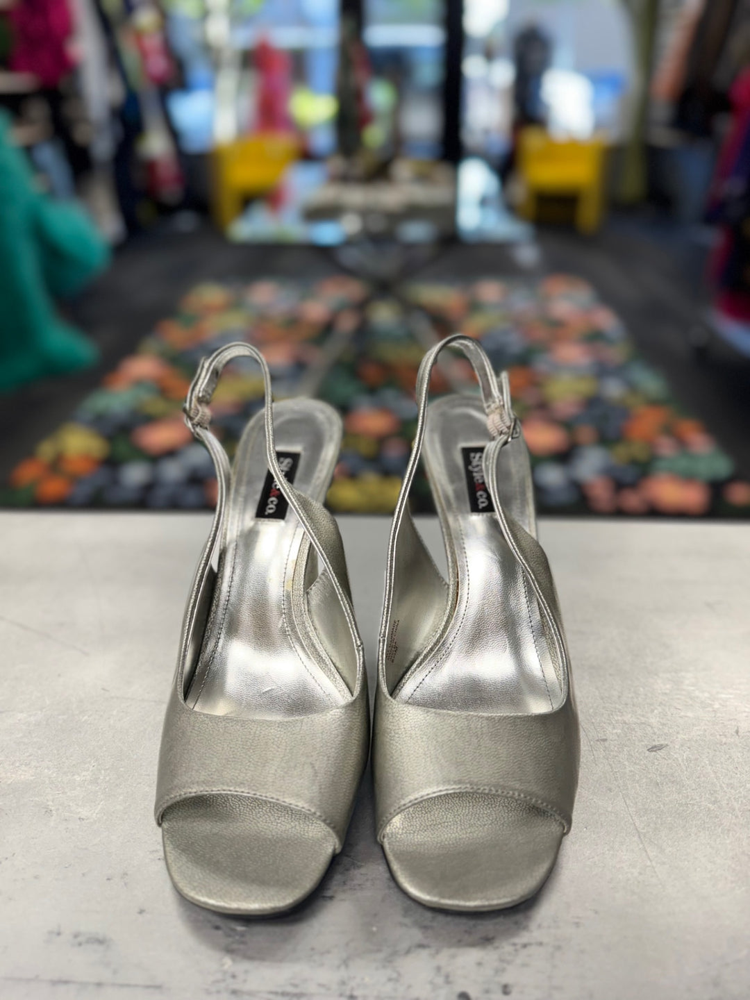 Style & Co. Women Shoes 8.5 Silver