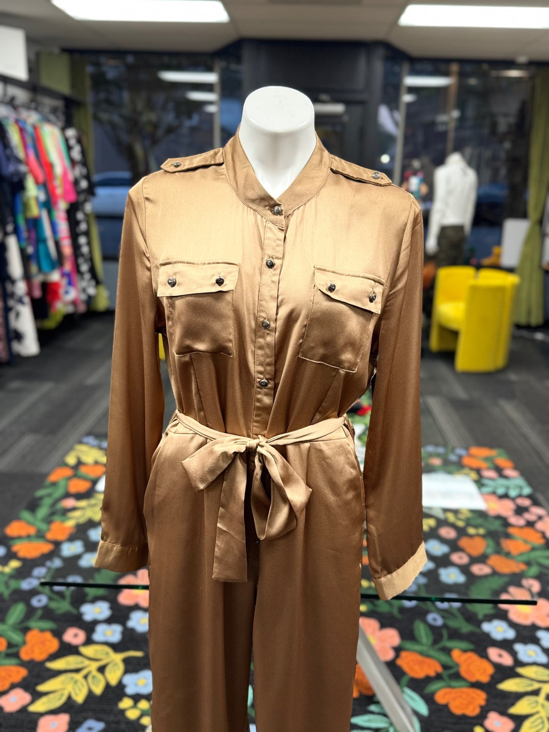 Bella Rena Women's Jumper LG Gold