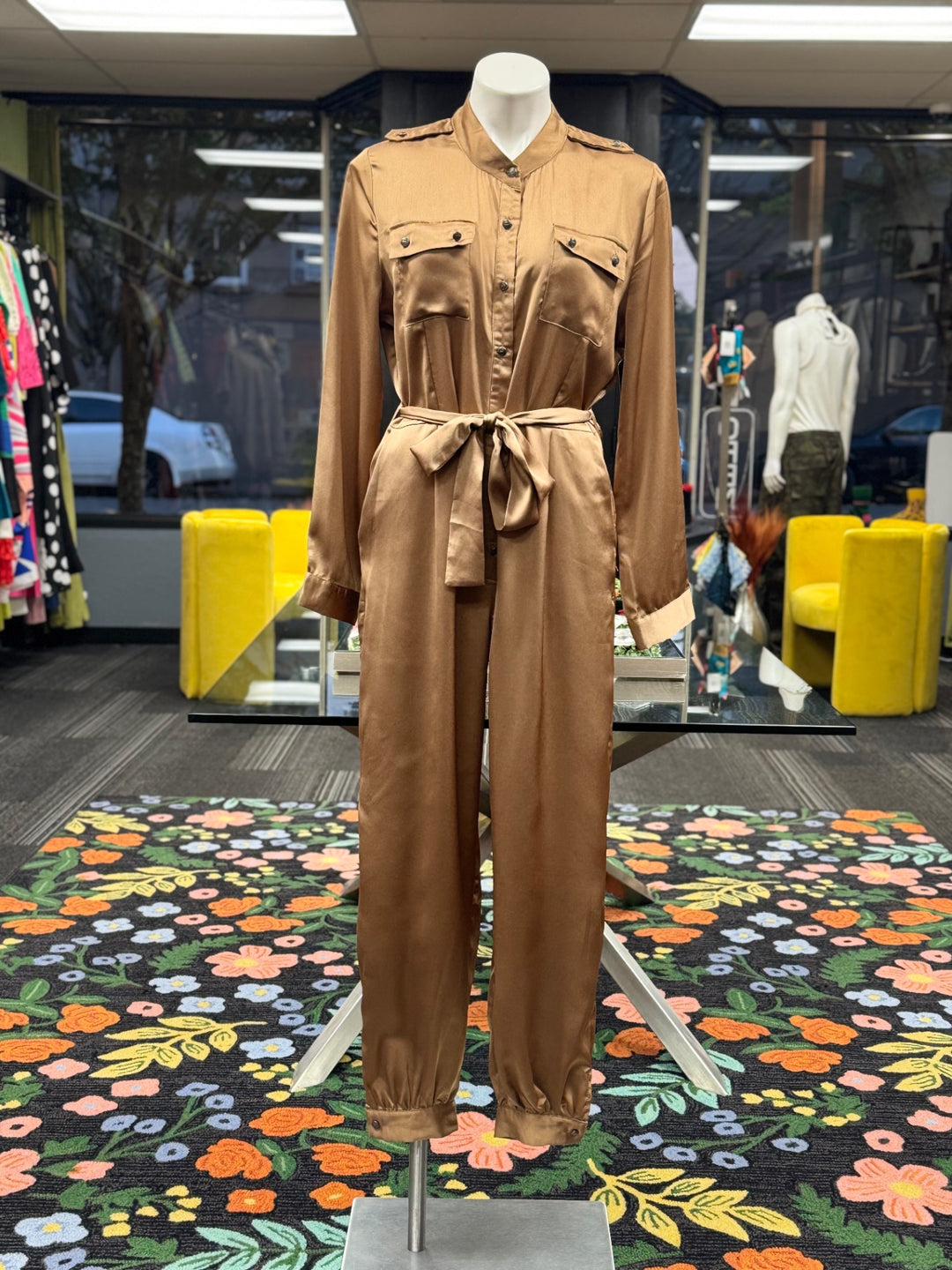 Bella Rena Women's Jumper LG Gold