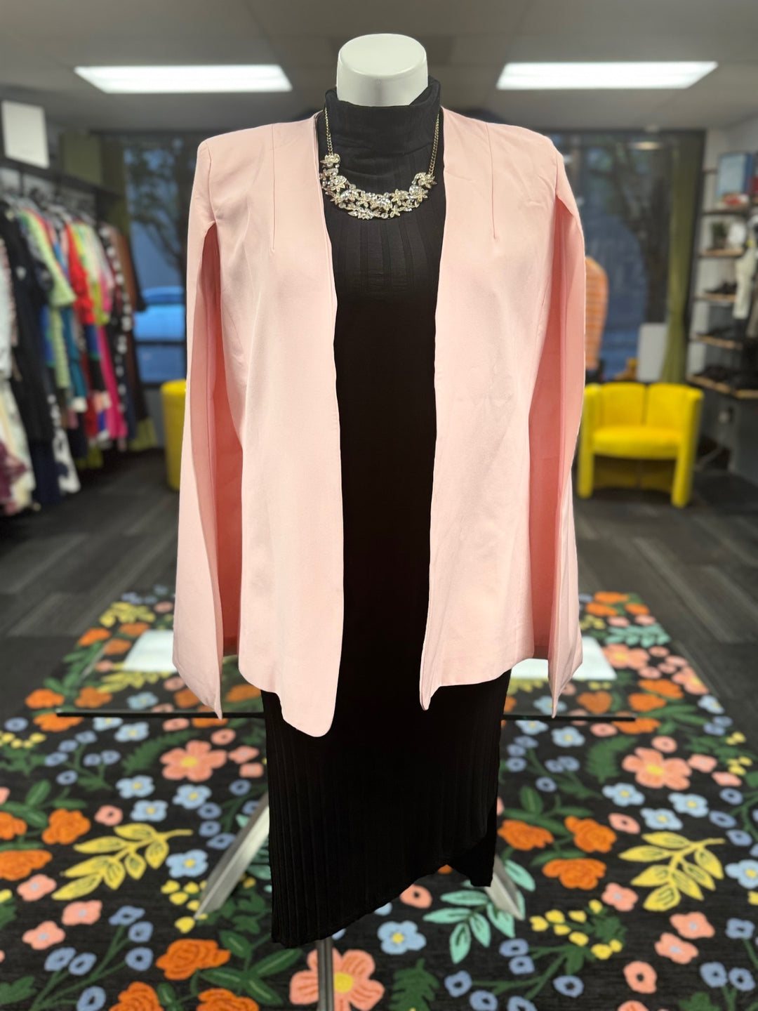 Gumbo Luxury Couture Women's Blazer XL Pink