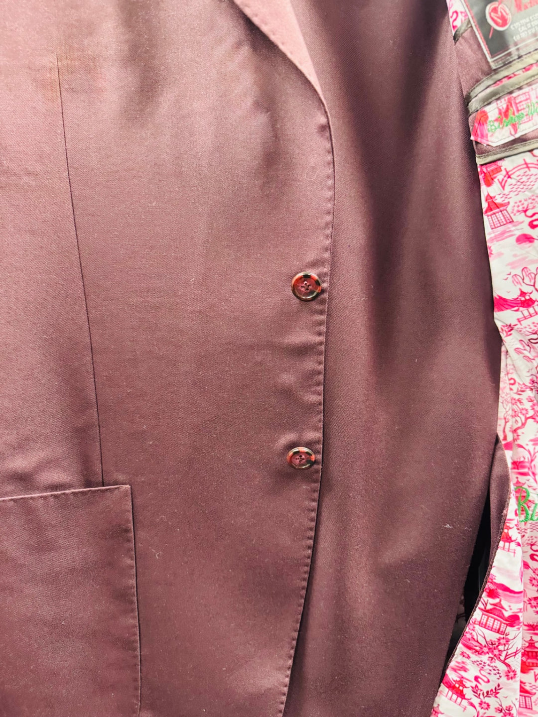 Michael’s Custom Men’s Suit 50L Dusty Rose