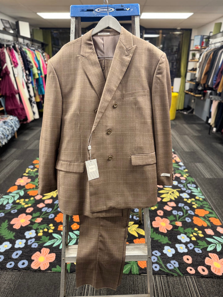 Vinci 2pc Men’s Suit - 50R Beige