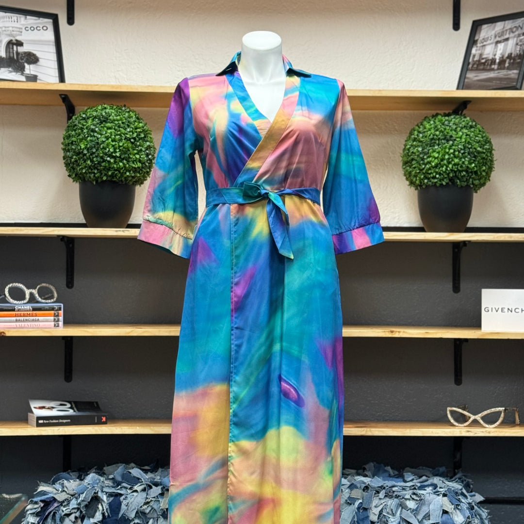 Gumbo Luxury  Women's Dress XL Iridescent