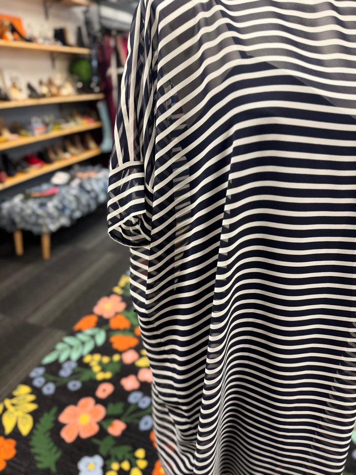 Ralph Lauren Women’s Dress 8 Blue and White