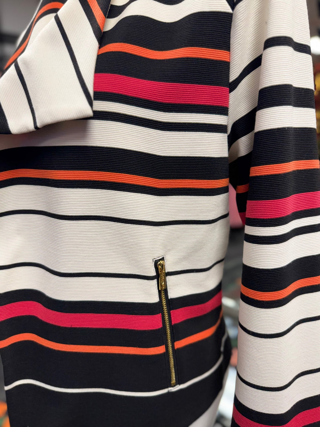 Calvin Klein Women's Suit LG Cream, BLK, Pink, Orange