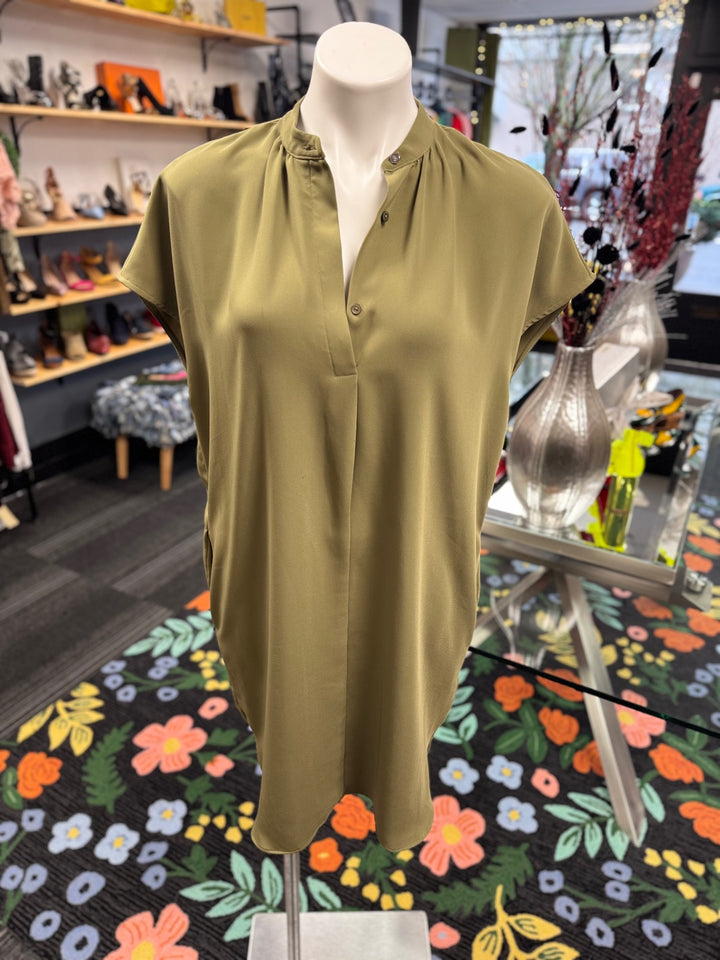 Ralph Lauren Women's Shirt 8 Olive Green