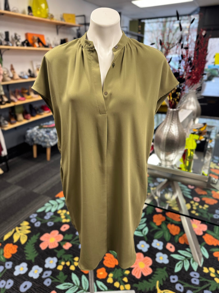 Ralph Lauren Women's Shirt 8 Olive Green