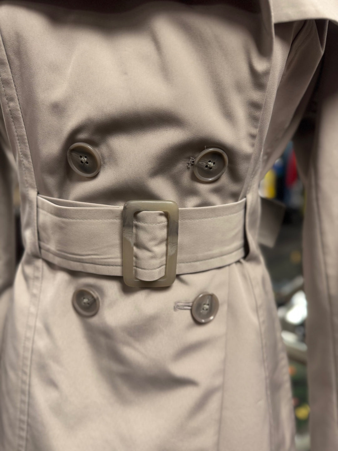 Anne Klein Women's Coat MED Beige