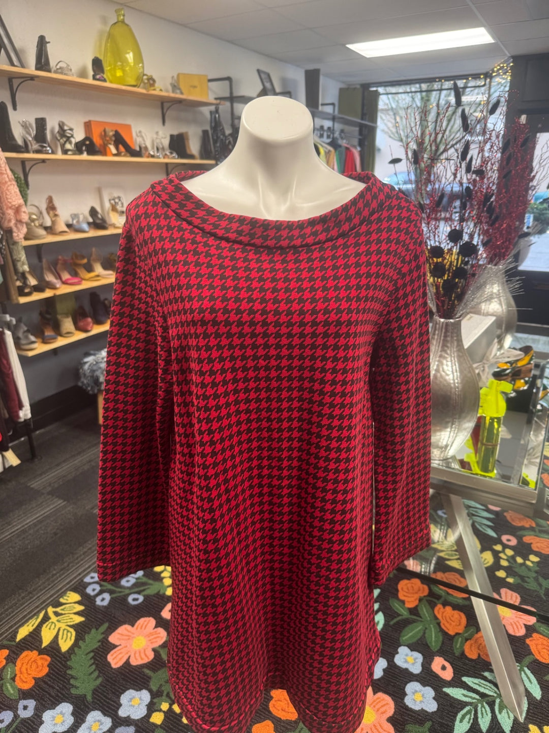 Bryan Walker Women's Dress Red/Black